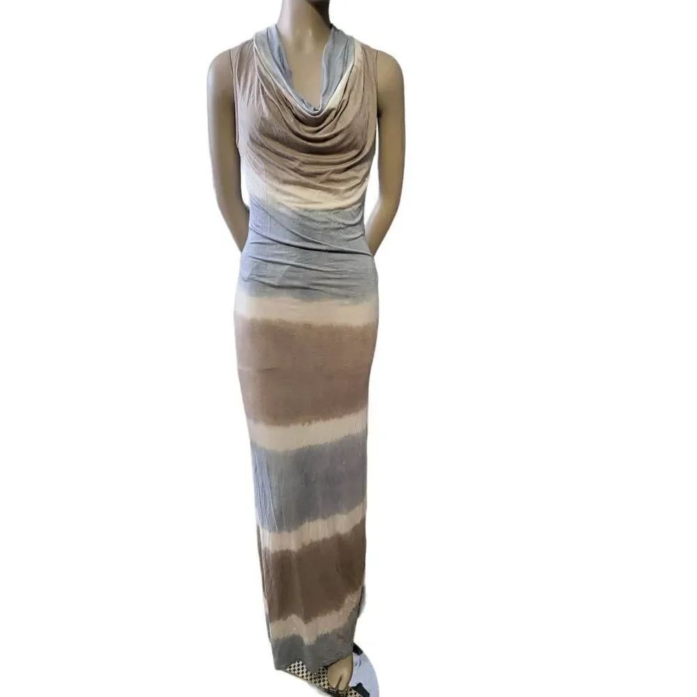 Chatoyant Ombre Maxi Dress